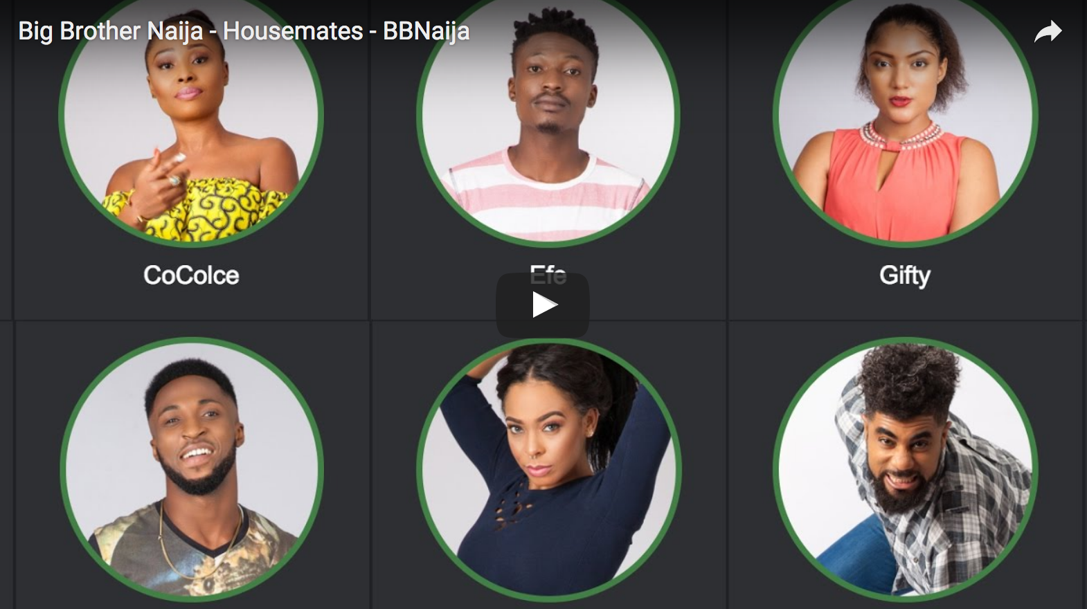Big Brother Naija House Mates