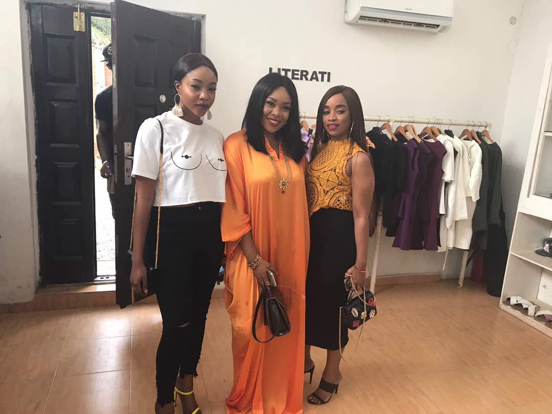 Ini Dima-Okojie, Mimi Onalaja and Derin Fabikun