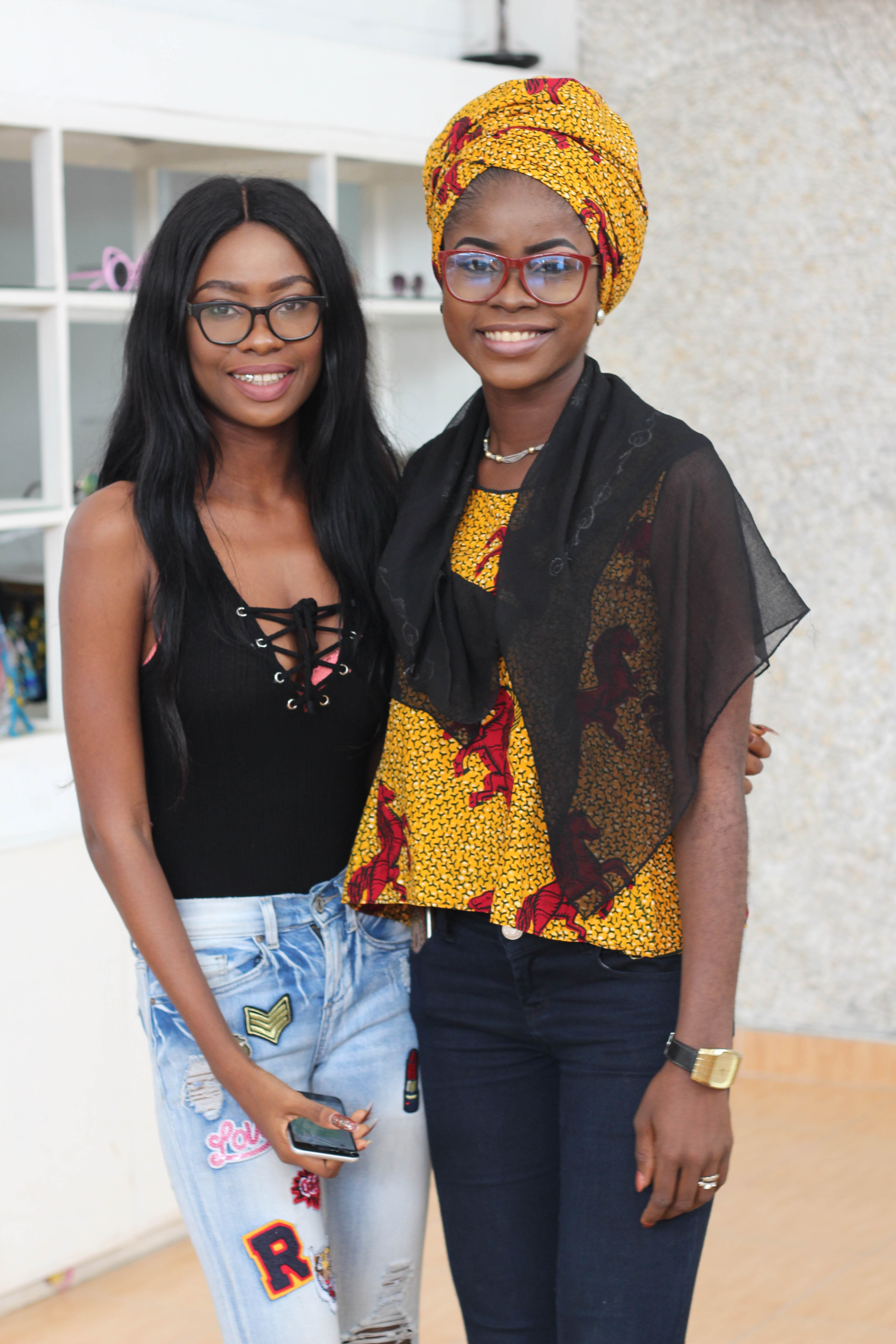 Ajoke and Tobi of Girl Hub Africa