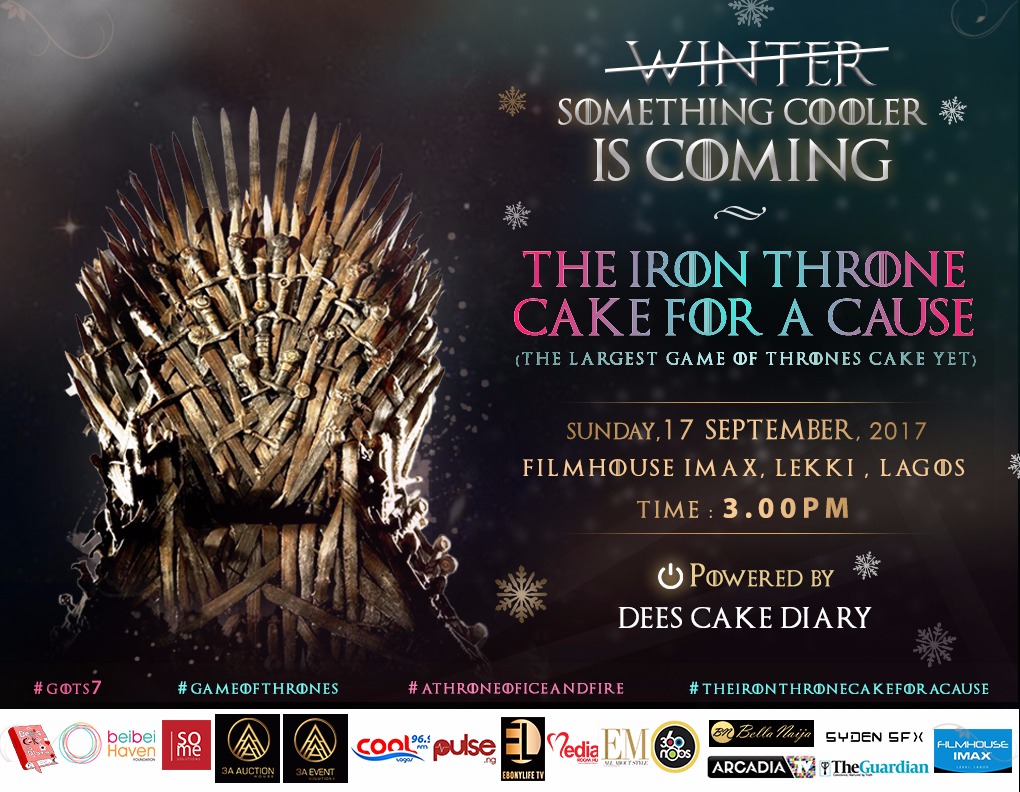 Iron Throne Cake