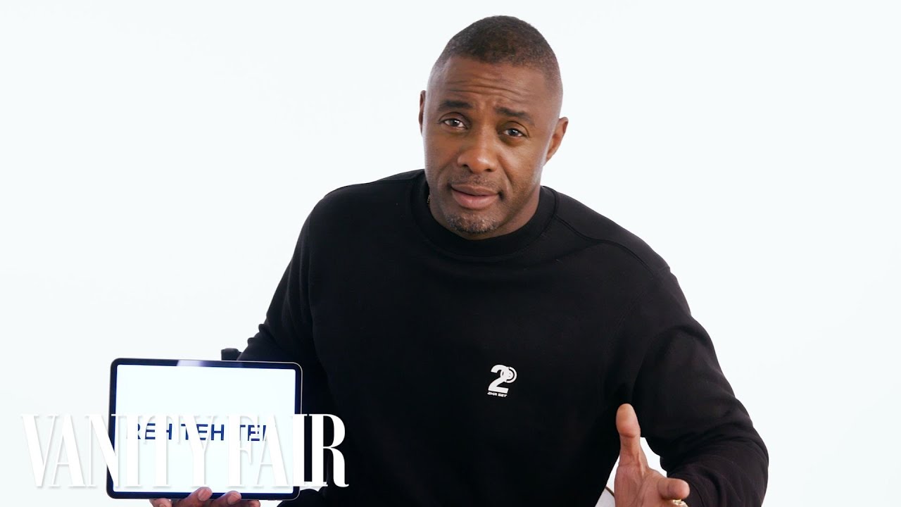 Idris Elba is a British Slang Teacher