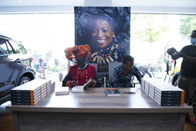 Book reading session by Chief Nike Davies Okundaye and Kofo Adeleke