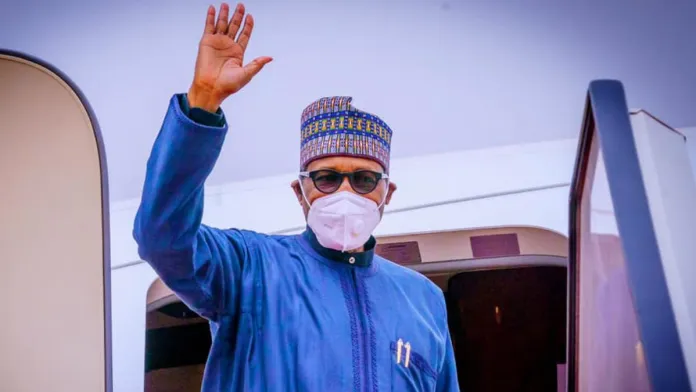 Muhammadu-Buhari-departs-for-London-on-medical-trip